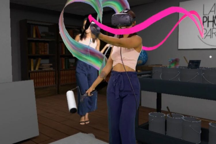 VR Brush in Action