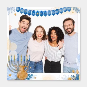 Hanukkah Decor - Pack - Photo - Square