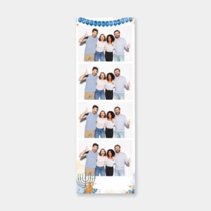 Hanukkah Decor Photostrip - Page Design