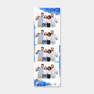 Hanukkah Watercolor Photostrip - Page Design