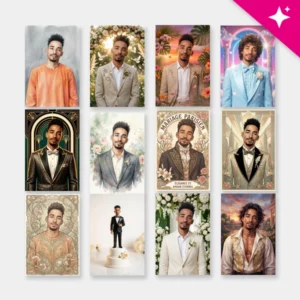 Wedding 12 AI Filters - Pack